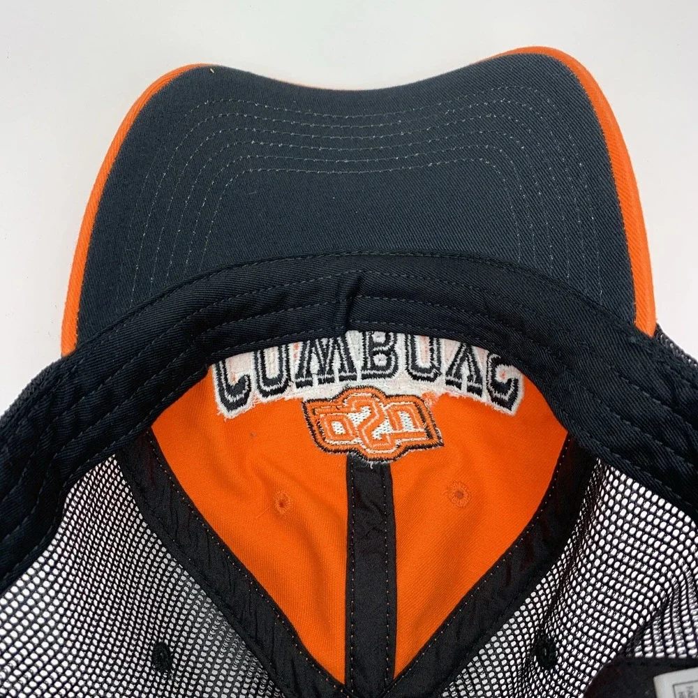 Oklahoma State OSU Cowboys Hat Orange Black Mesh Captivating Snapback Ball Cap